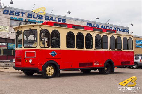 refurbished trolley bus sales.